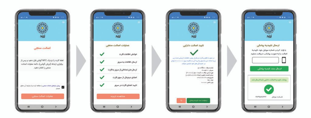 اصالت سنجی شمش زربد