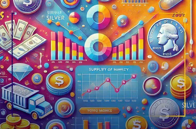 تغییرات در عرضه نقره